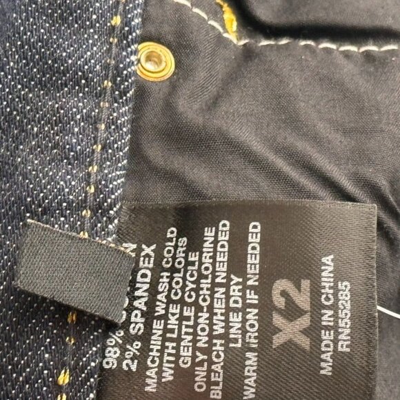 Express X2 Womens Stella Regular Skinny Low Rise Denim Jeans size 10 New - Picture 5 of 16